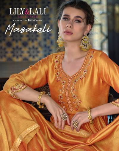Masakali By Lily & Lali Designer Handwork Readymade Salwar Kameez Collection